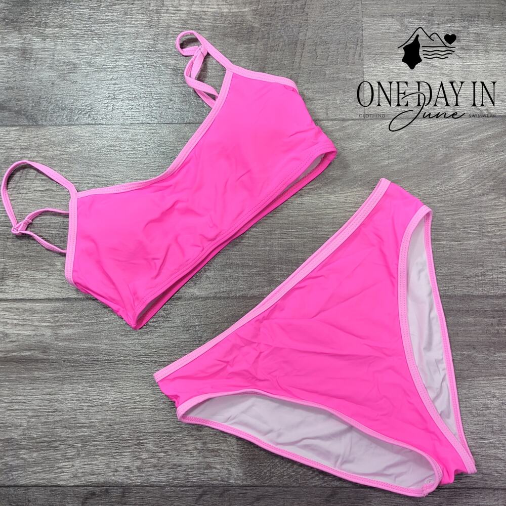 CharmLeaks Crop Bikini Swimsuit Size S